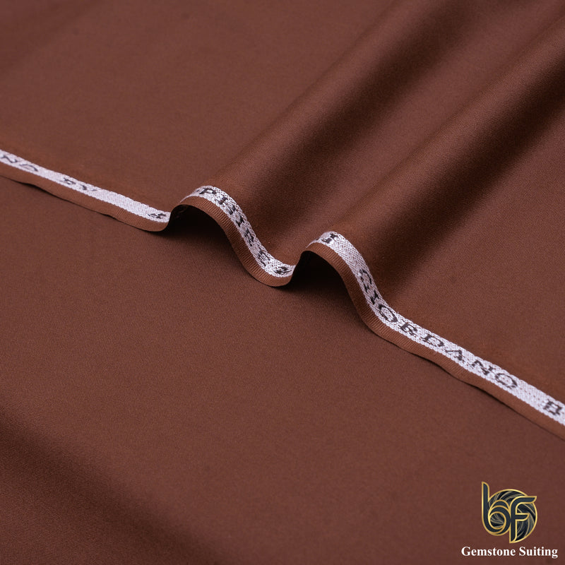 Gemstone Brown Suiting – Premium Formal Fabric-3