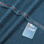 Grace Super Fine Wool Heathered Slate Blue Unstitched Men’s Suiting Fabric