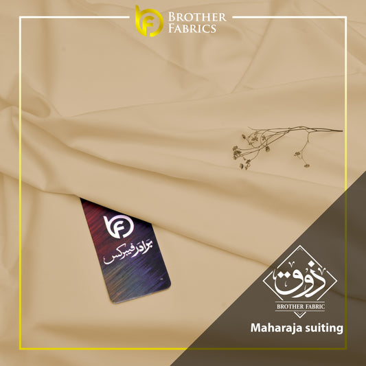 Maharaja Suiting Brother Fabrics – Cream Pearl