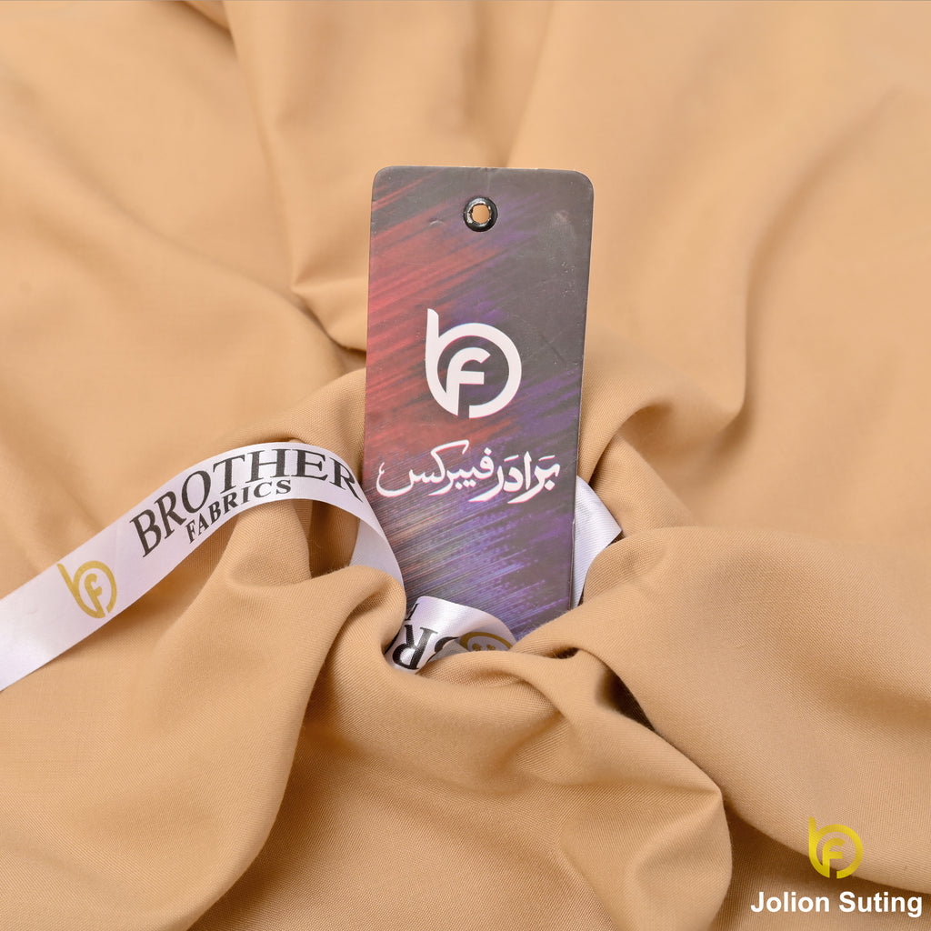 Brother Fabrics Jolion Suiting Wash & Wear – Camel Beige