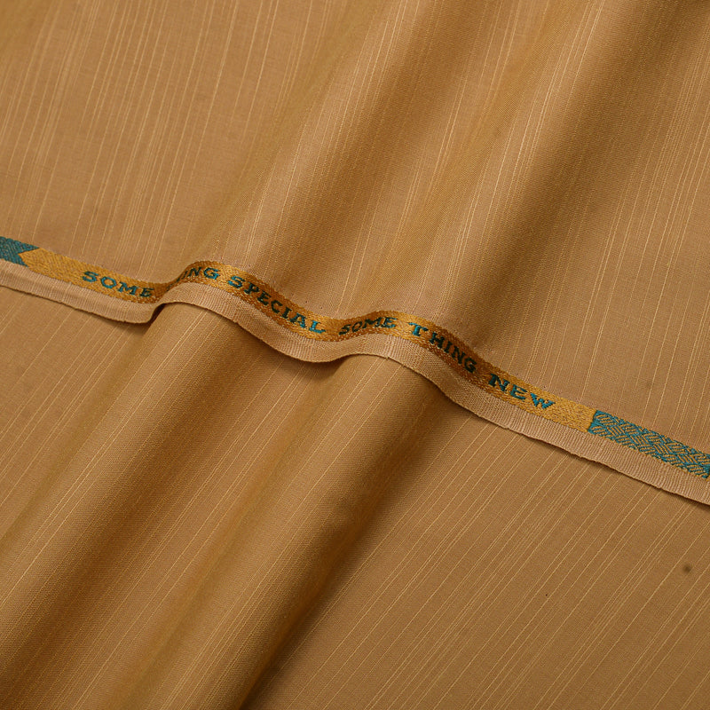 Premium Caramel Brown Textured Fabric | Brother Fabrics-5