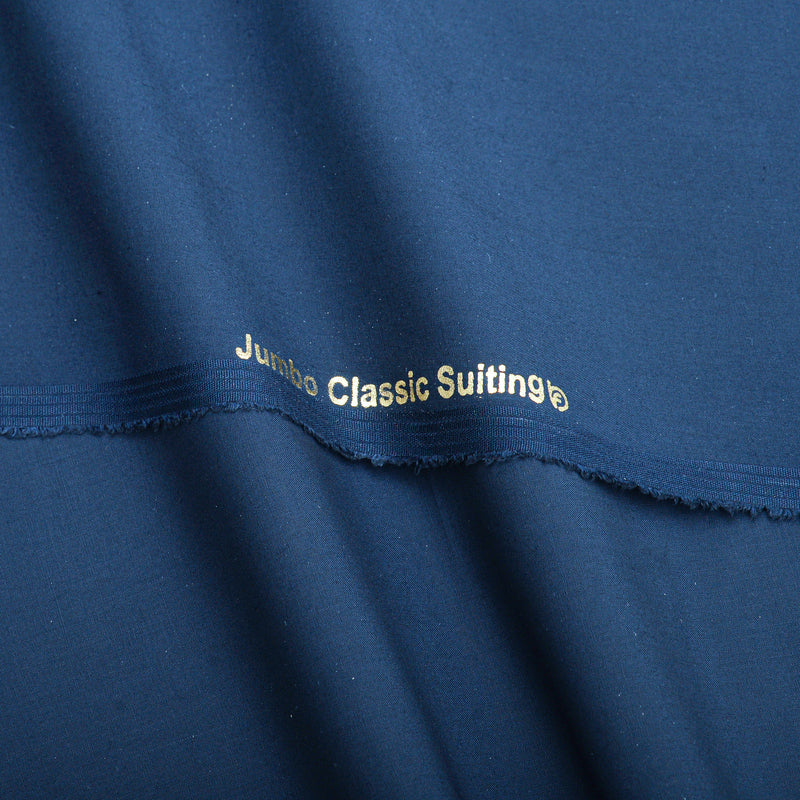 Premium Royal Blue Unstitched Men’s Suiting Fabric