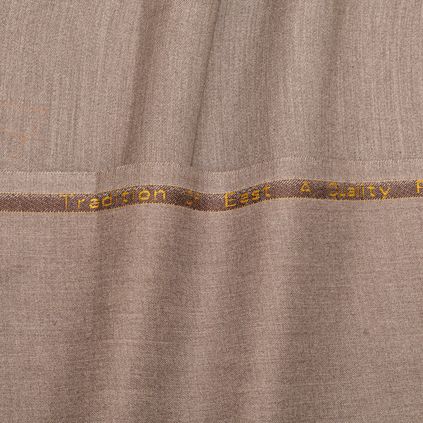 Twister Wool Premium Warm Taupe Unstitched Men’s Suiting Fabric