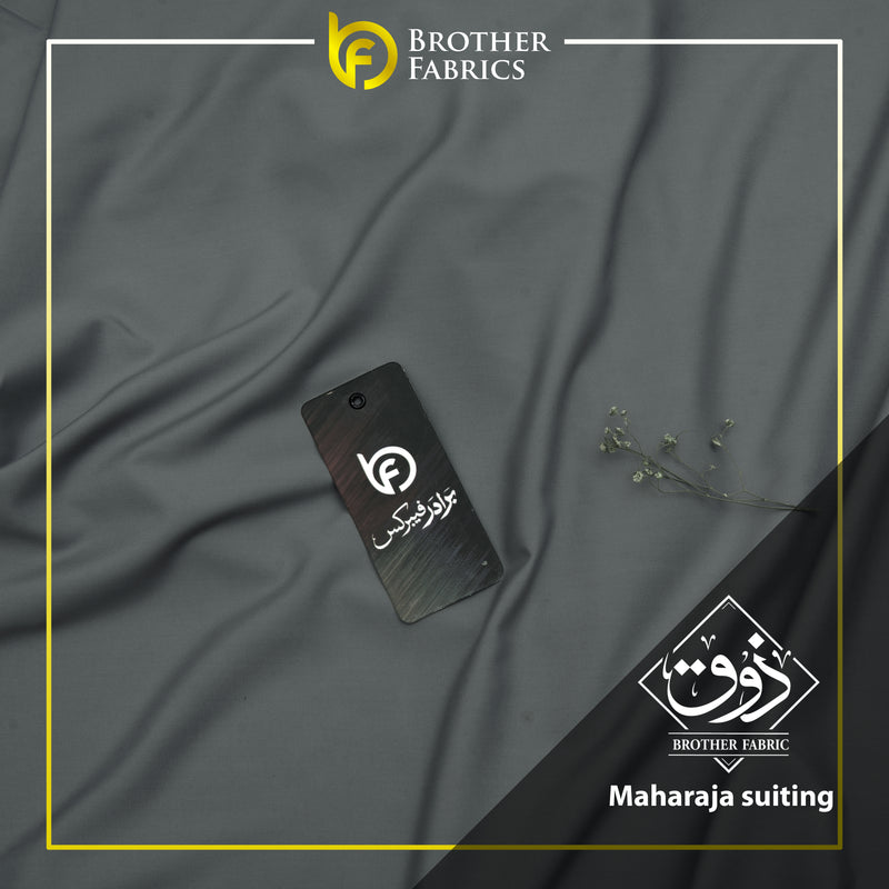 Maharaja Suiting Brother Fabrics – Steel Mist