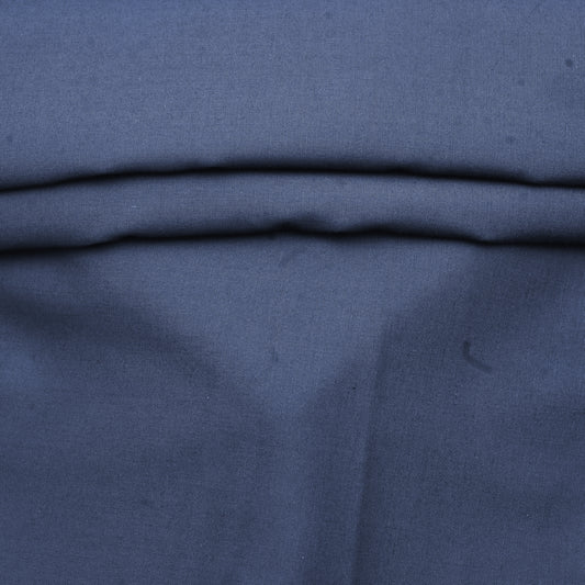Classic Muted Slate Blue Unstitched Wash & Wear Fabric for Men’s Suits-9