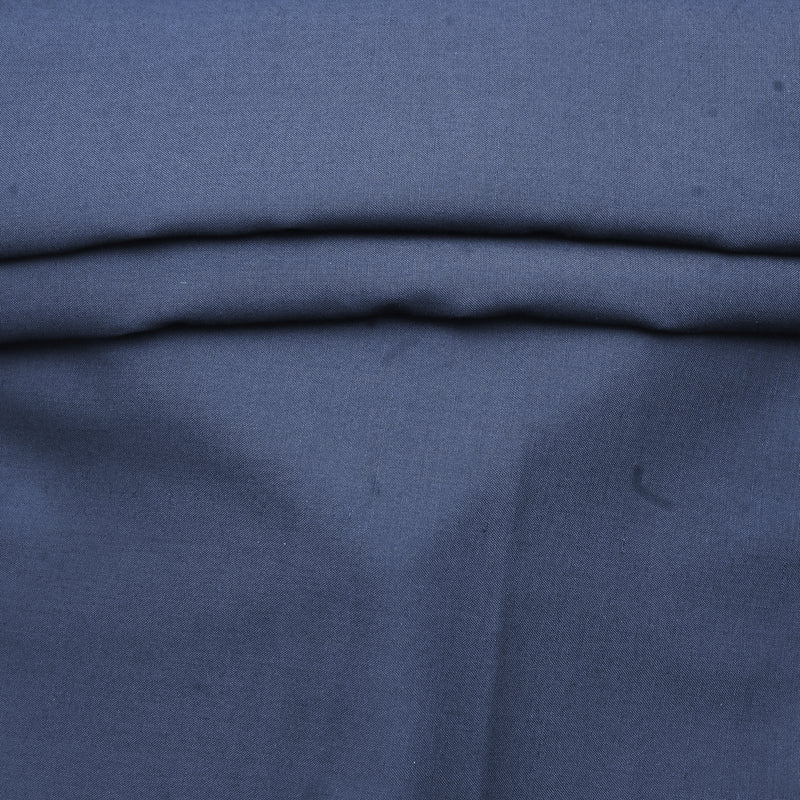 Classic Muted Slate Blue Unstitched Wash & Wear Fabric for Men’s Suits-9