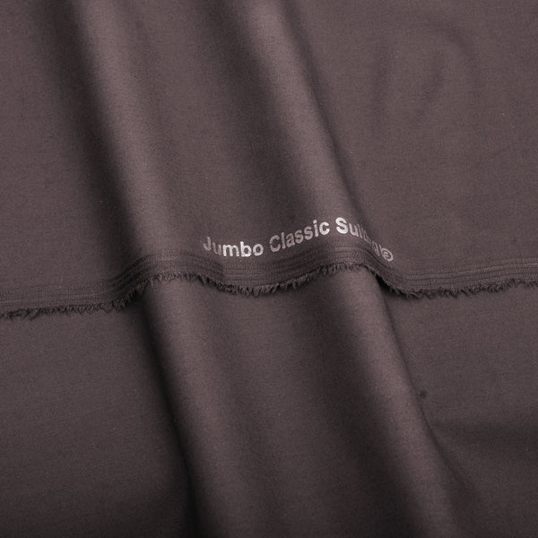 Premium Dark Taupe Unstitched Men’s Suiting Fabric