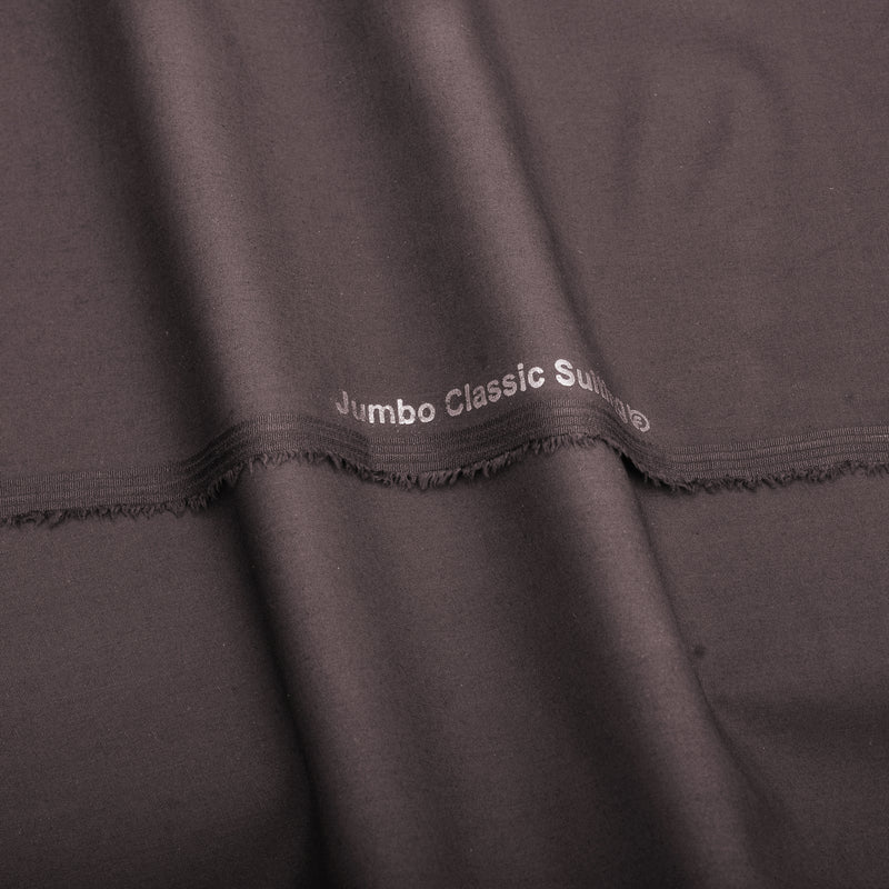 Premium Dark Taupe Unstitched Men’s Suiting Fabric