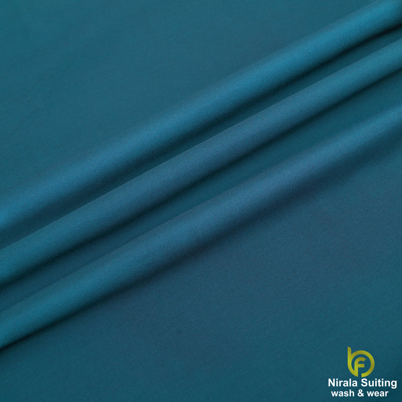 Brother Fabrics Nirala Gold – Emerald Teal | Premium Wash & Wear Fabric