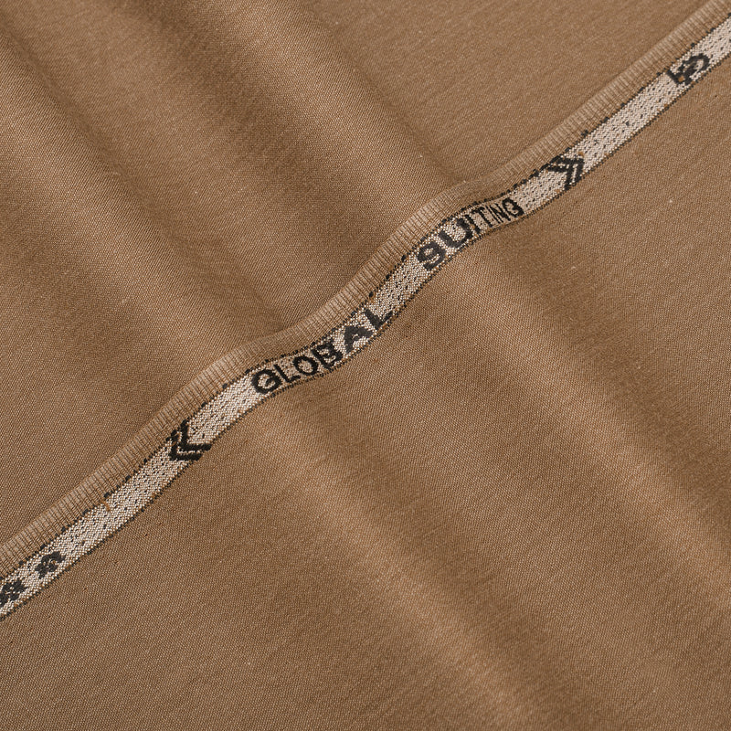 Obal Premium Sandy Brown Unstitched Men’s Suiting Fabric