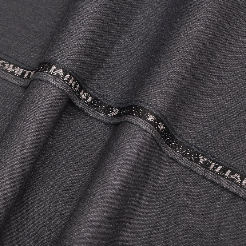 Premium Dark Charcoal Grey Unstitched Men’s Suiting Fabric