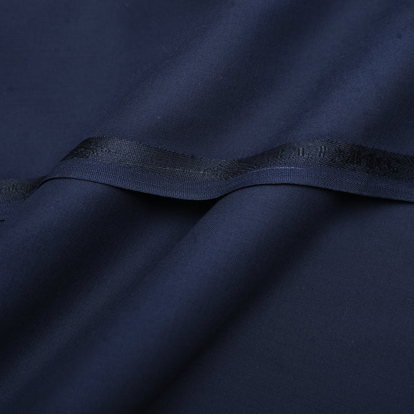 Classic Midnight Navy Unstitched Wash & Wear Fabric for Men’s Suits-7