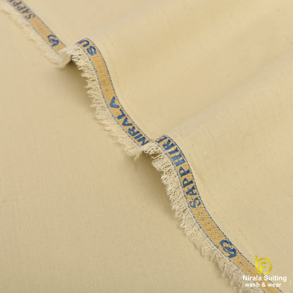Nirala Suiting – Ivory Cream