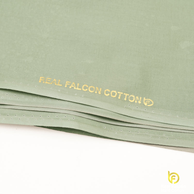 Real Falcon Hard Cotton – Pistachio Green