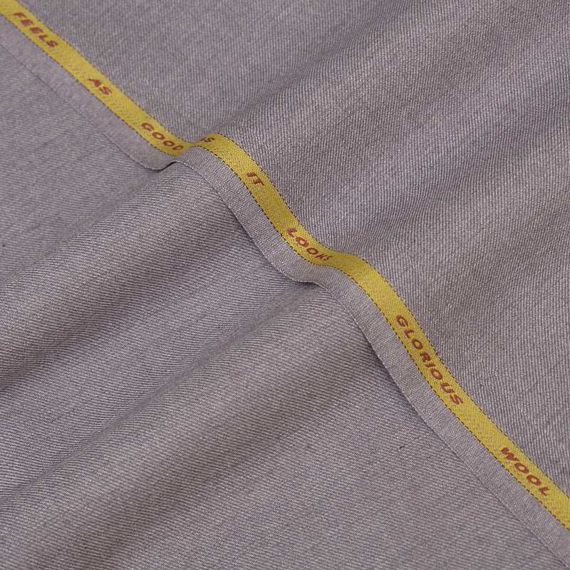 Glorious Collection Premium Soft Grey Unstitched Men’s Suiting Fabric