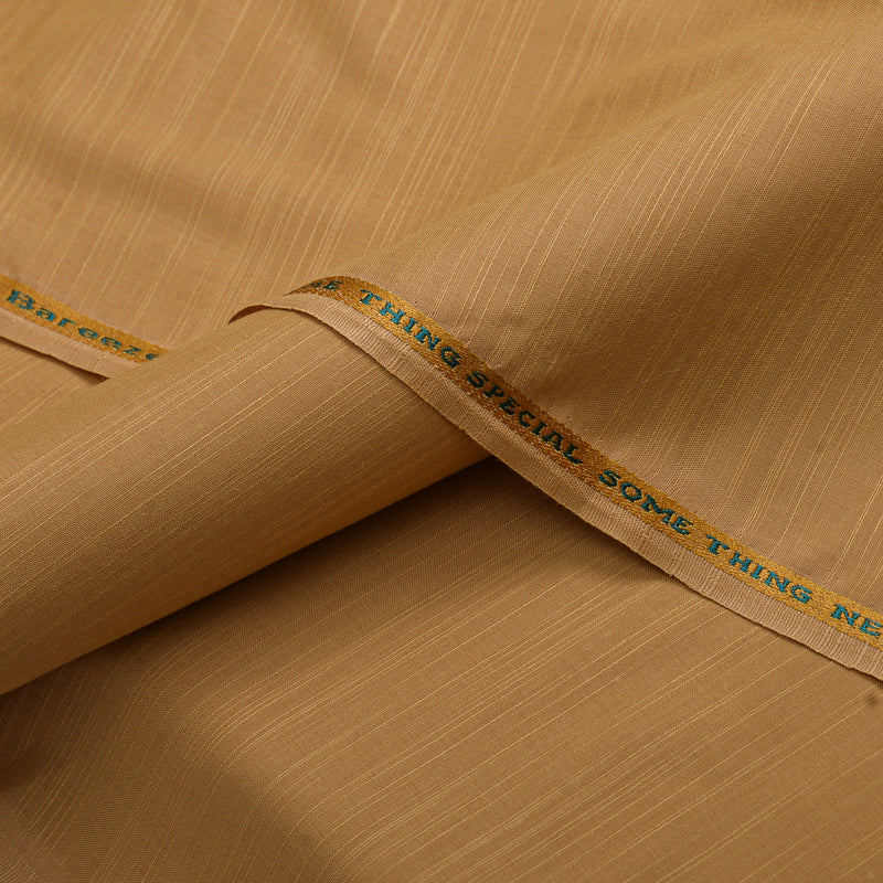 Premium Caramel Brown Textured Fabric | Brother Fabrics-5