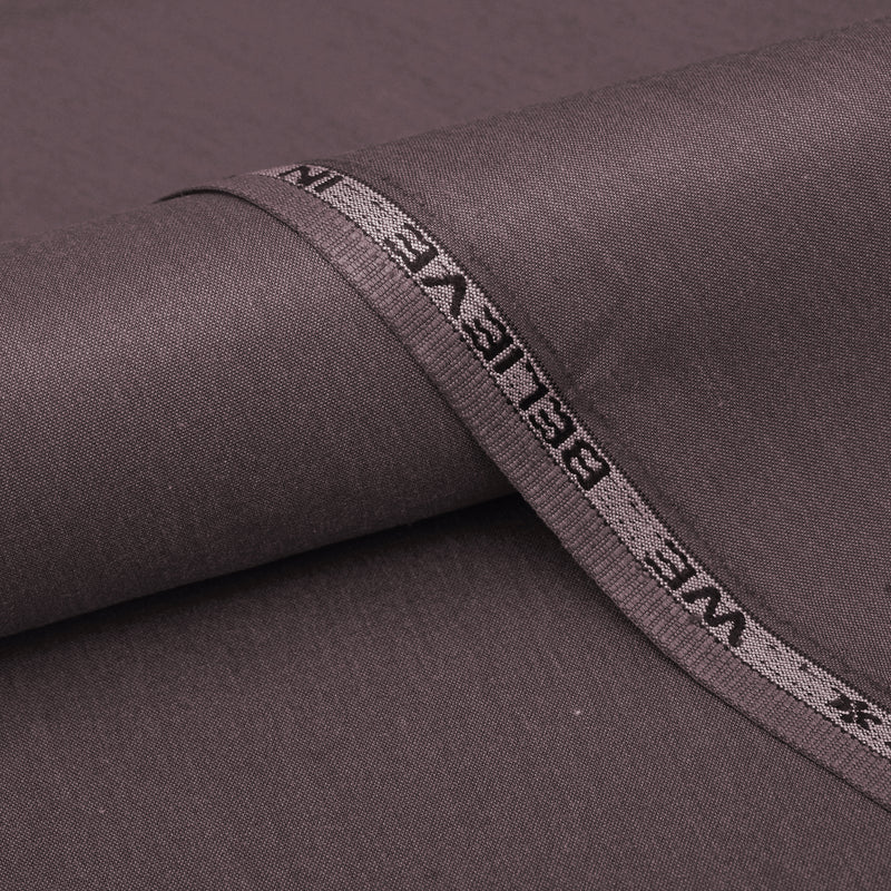 Obal Premium Muted Cocoa Taupe Unstitched Men’s Suiting Fabric
