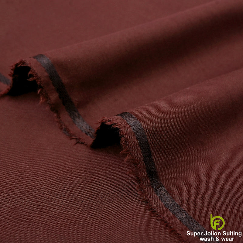 Super Jolion Wash & Wear Suiting Fabric – Mahogany