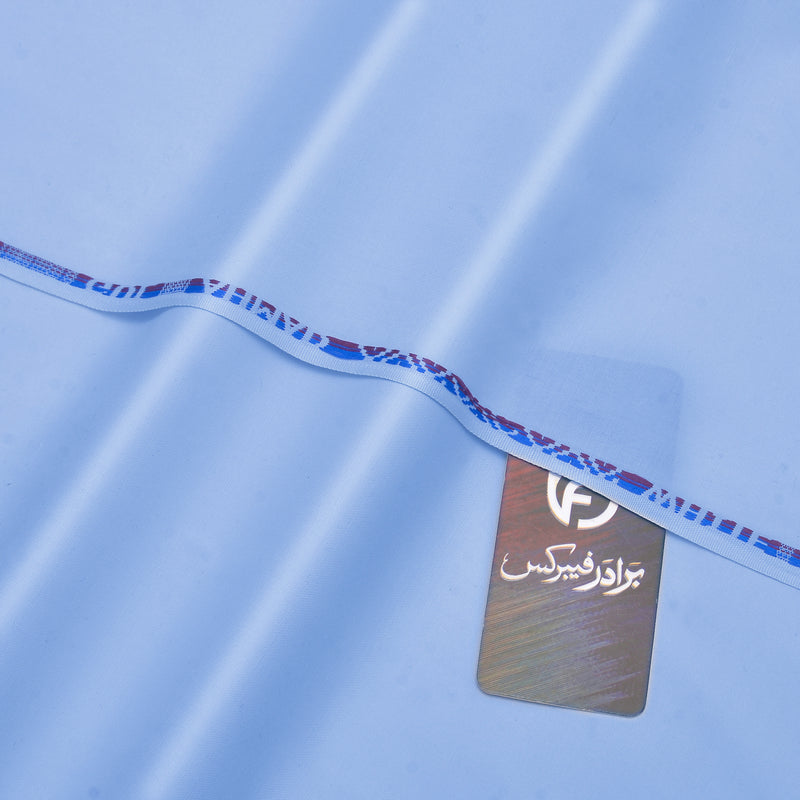 Royal Crisp White Unstitched Suit Fabric