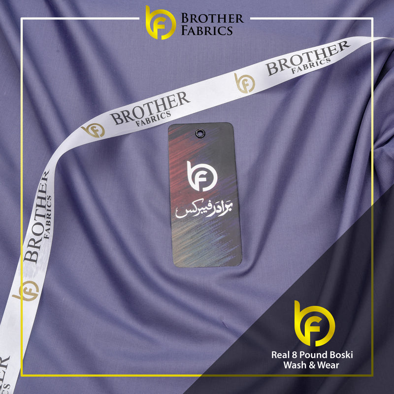 Muted Purple Real 8 Pound Boski Wash & Wear Fabric | Brother Fabric