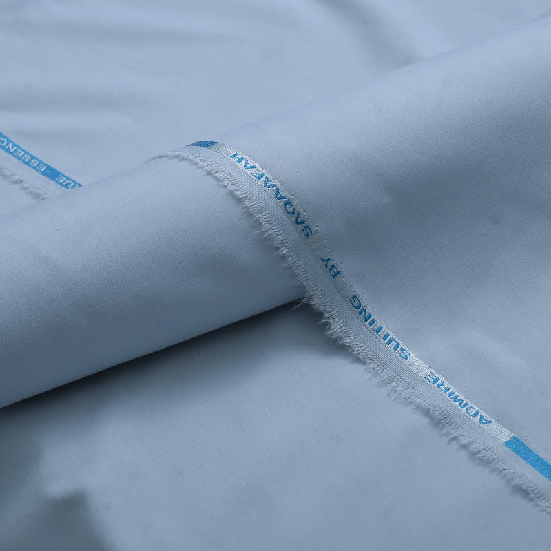 Premium Sky Blue Satin Fabric with Elegant Finish-7