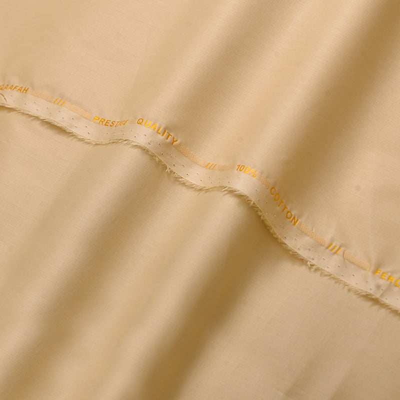 Premium Champagne Beige Cotton Fabric – Elegant, Refined & Timeless-1