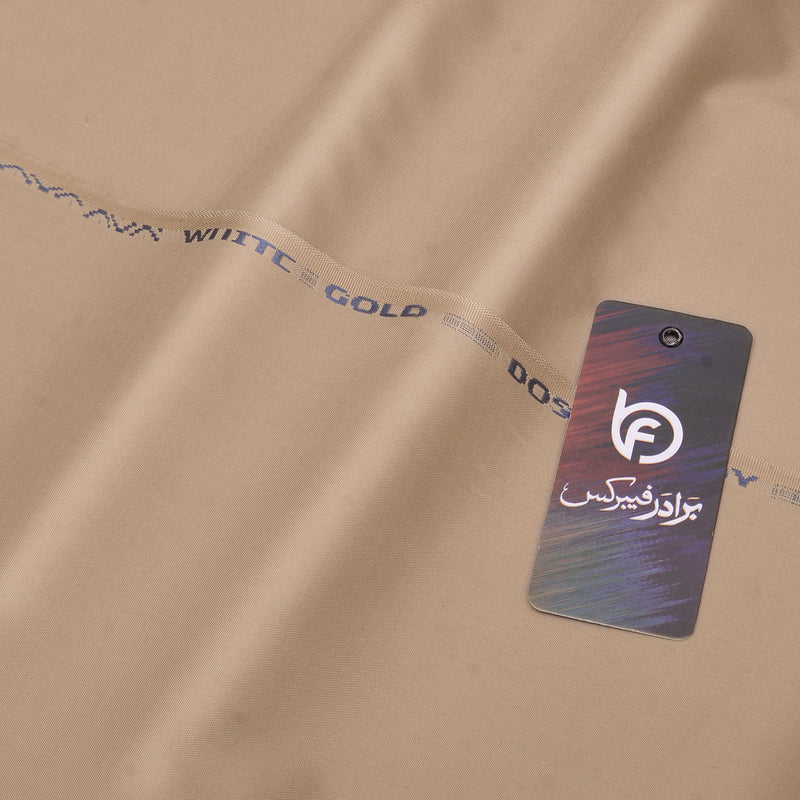 Executive Collection – Premium Camel Beige Unstitched Suit Fabric