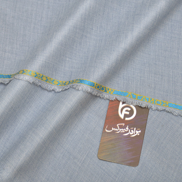 Sonata Premium Textured Slate Blue Unstitched Men’s Suiting Fabric