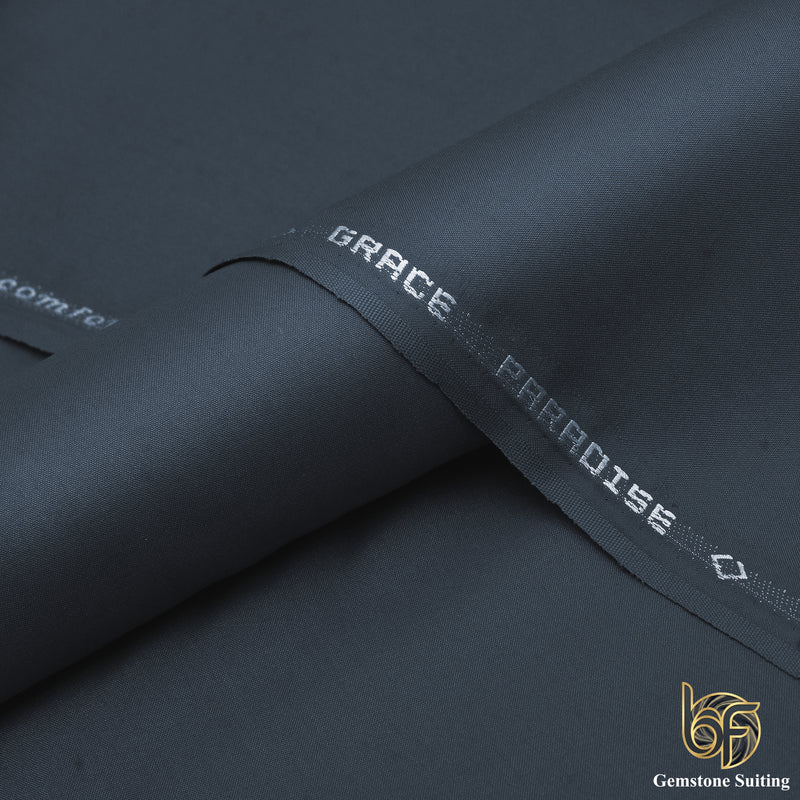 Title: Mocha Brown — Premium Suiting Fabric-12