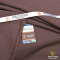 Brother Fabrics Nirala Gold – Walnut Brown | Premium Wash & Wear Fabric
