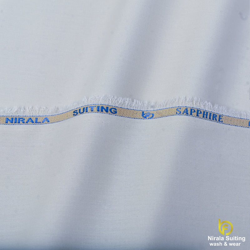 Nirala Suiting – Pure White