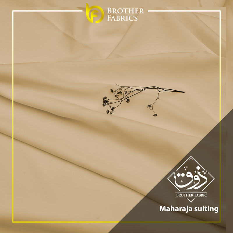 Maharaja Suiting Brother Fabrics – Cream Pearl