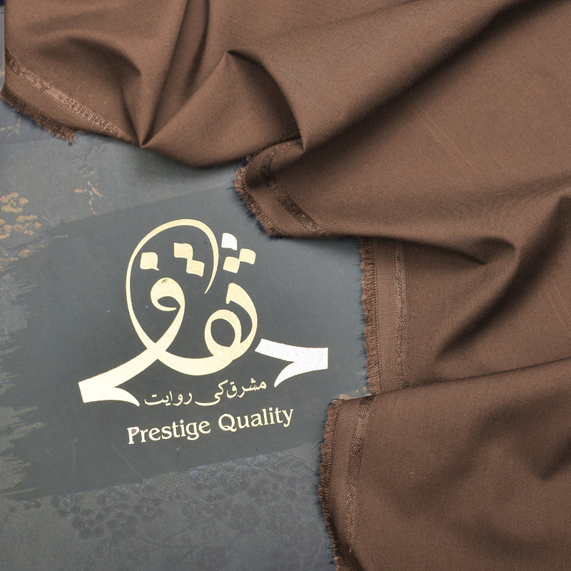 Cognac Brown — Premium Suiting Fabric-3