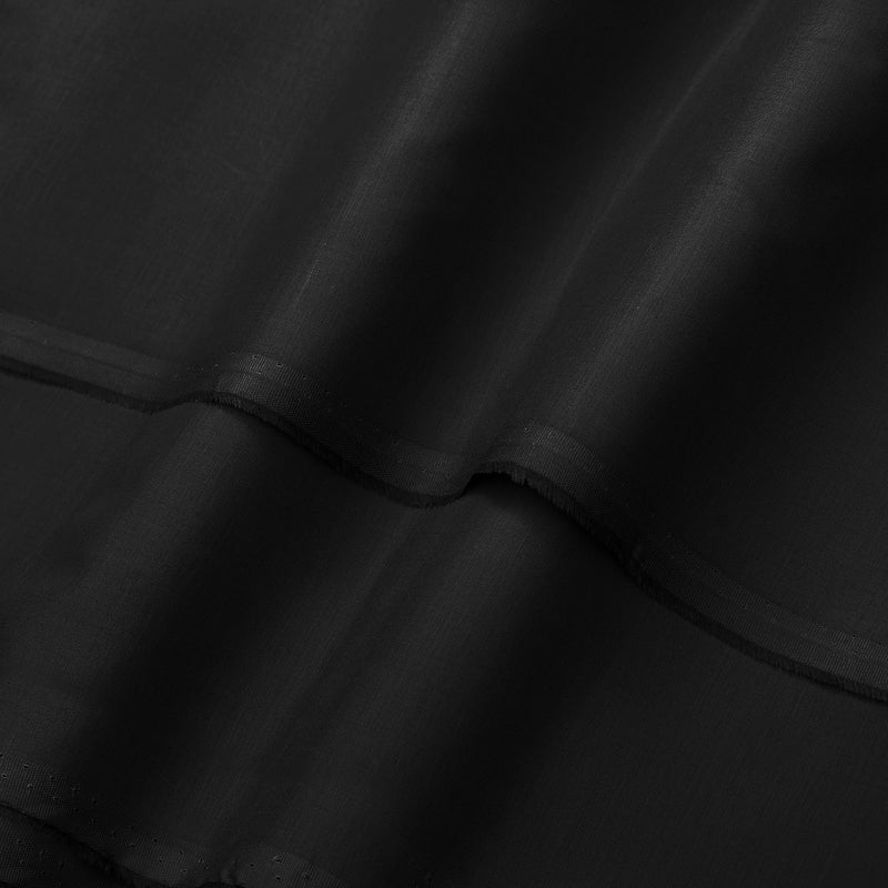 Classic Black Unstitched Wash & Wear Fabric for Men’s Suits-19