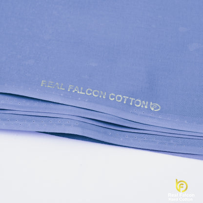 Brother Fabrics Real Falcon Hard Cotton – Sky Blue Premium Suiting Fabric