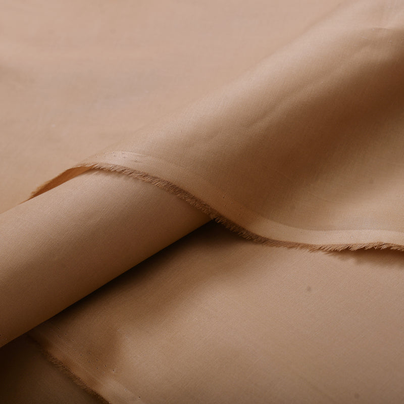 Classic Camel Tan Unstitched Wash & Wear Fabric for Men’s Suits-8