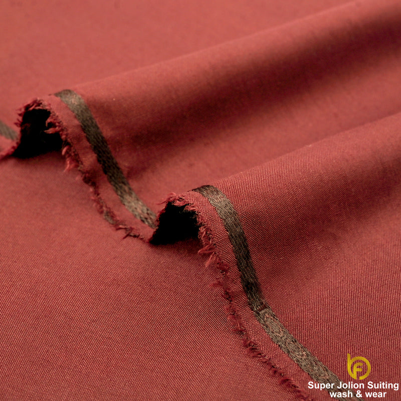 Super Jolion Wash & Wear Suiting Fabric – Mahogany