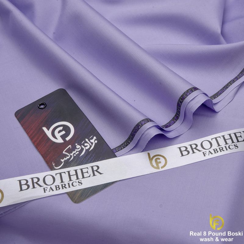 Soft Lilac Real 8 Pound Boski Wash & Wear Fabric | Brother Fabrics