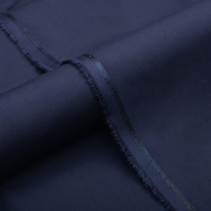 Midnight Black Premium Suiting Fabric-1