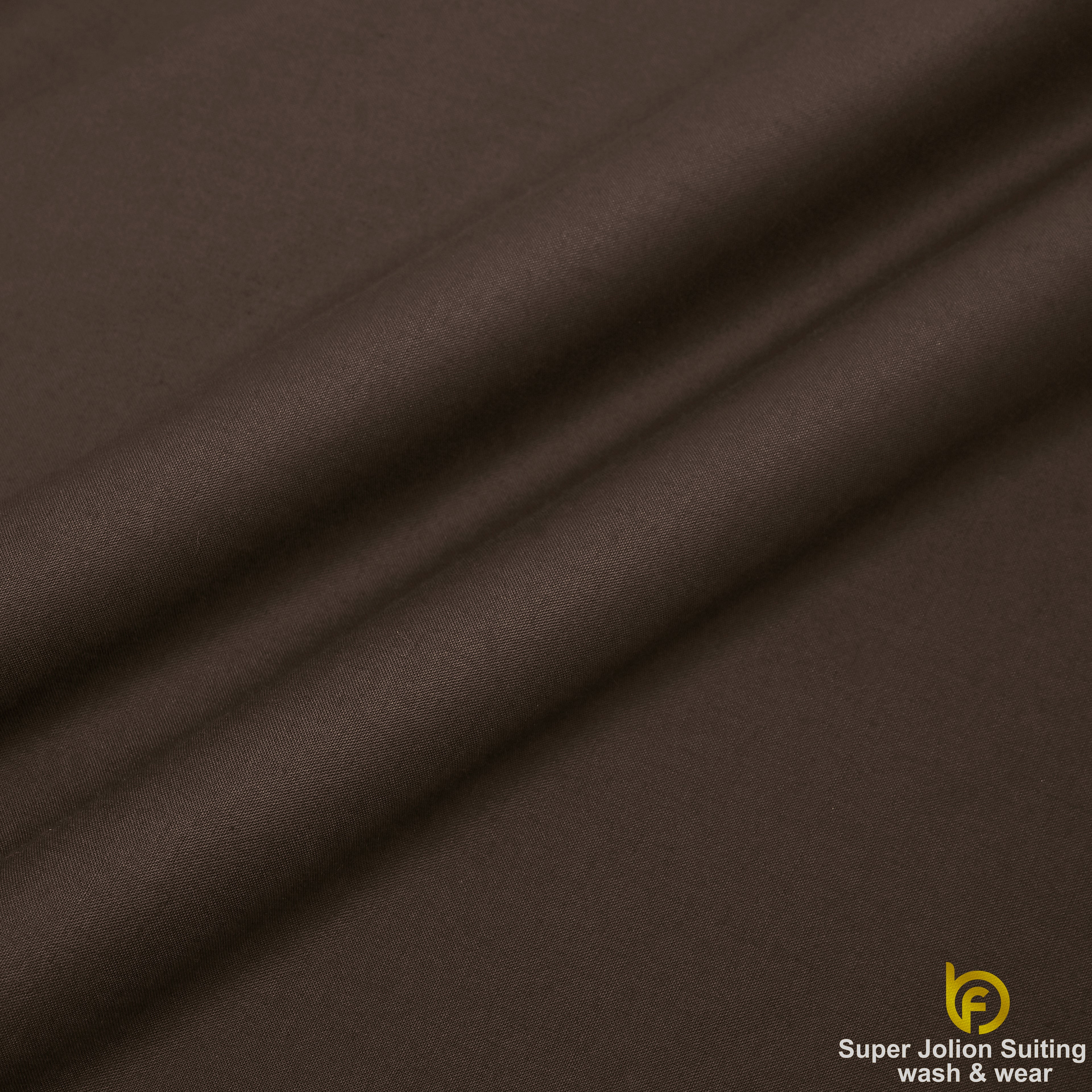 Super Jolion Wash & Wear Suiting Fabric – Chocolate Brown