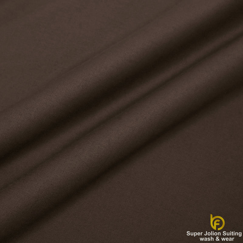 Super Jolion Wash & Wear Suiting Fabric – Chocolate Brown