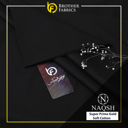 Super Prime Gold Soft Cotton – Midnight Black