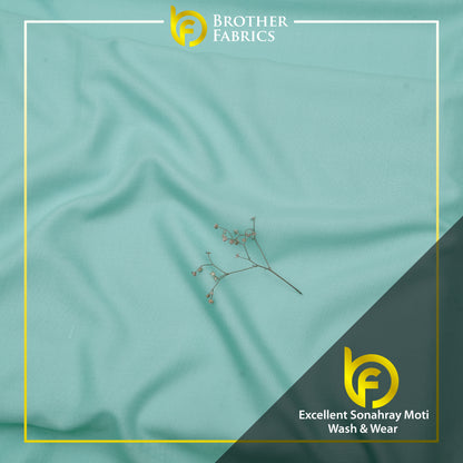 Brother Fabrics Excellent Sonahray Moti Wash & Wear – Aqua Mint