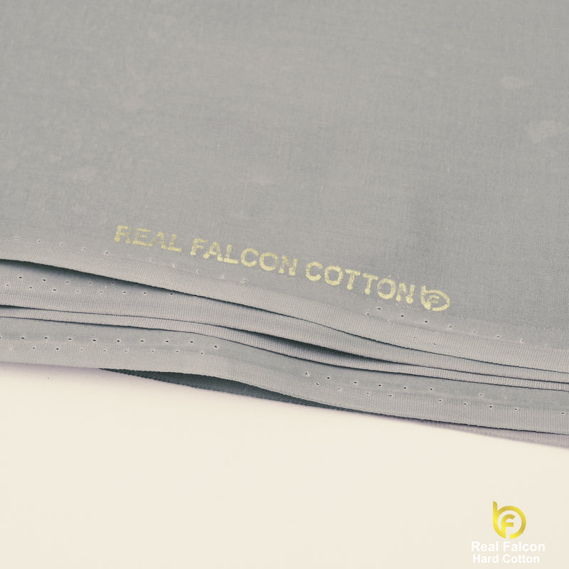 Brother Fabrics Real Falcon Hard Cotton – Stone Grey Premium Suiting Fabric