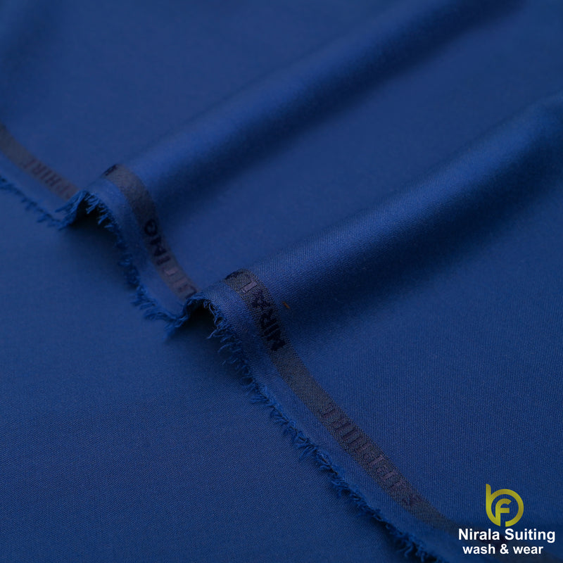Brother Fabrics Nirala Gold – Royal Sapphire | Premium Wash & Wear Fabric
