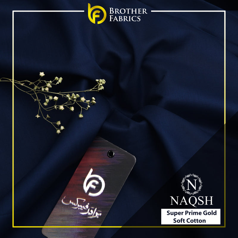 Super Prime Gold Soft Cotton – Midnight Navy