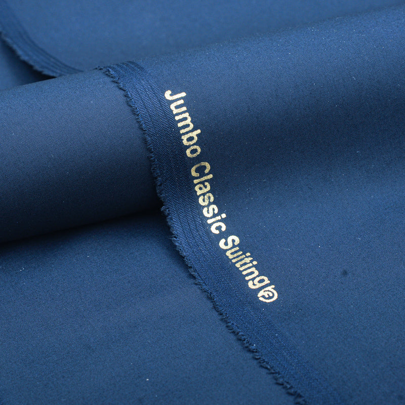 Premium Royal Blue Unstitched Men’s Suiting Fabric