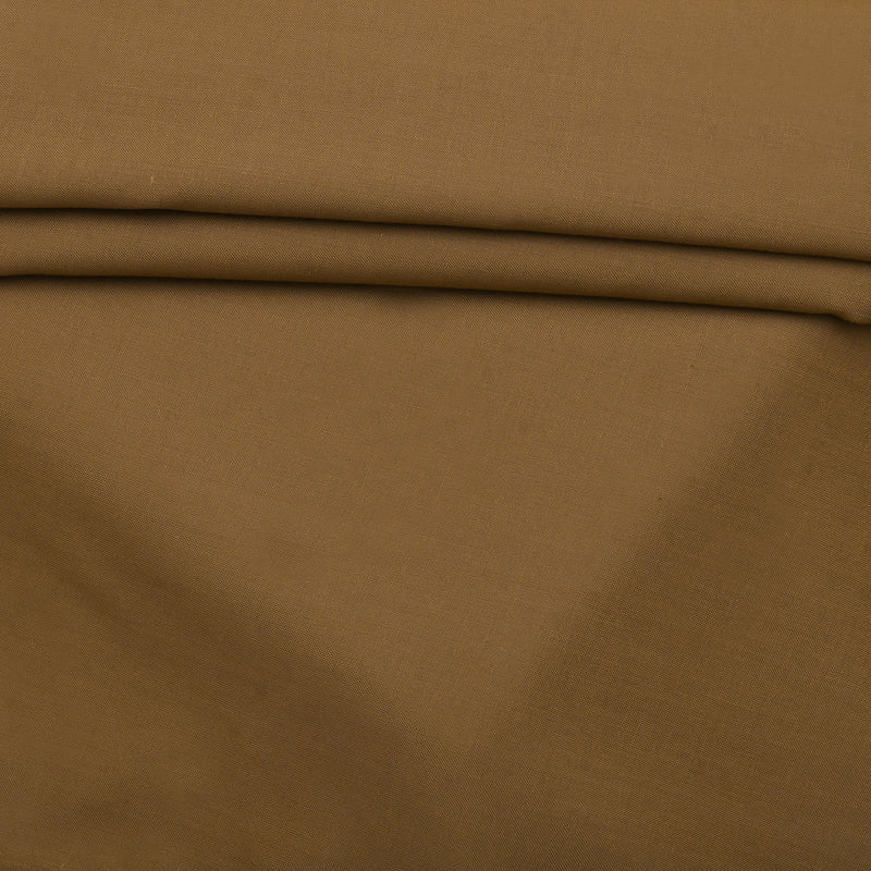 Classic Camel Tan Unstitched Wash & Wear Fabric for Men’s Suits-5