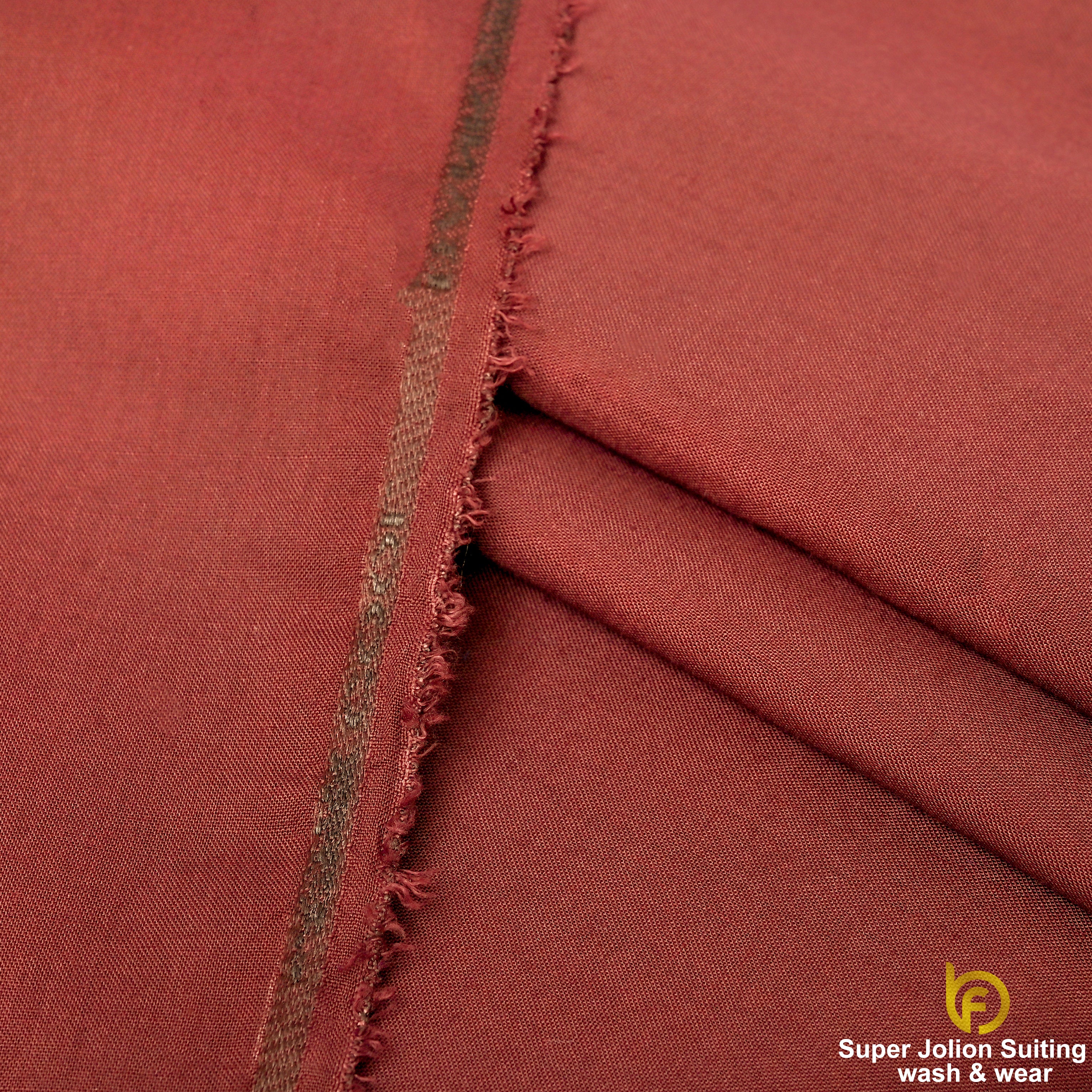 Super Jolion Wash & Wear Suiting Fabric – Mahogany