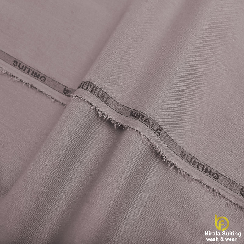 Brother Fabrics Nirala Suiting – Pearl Stone | Premium Wash & Wear Fabric